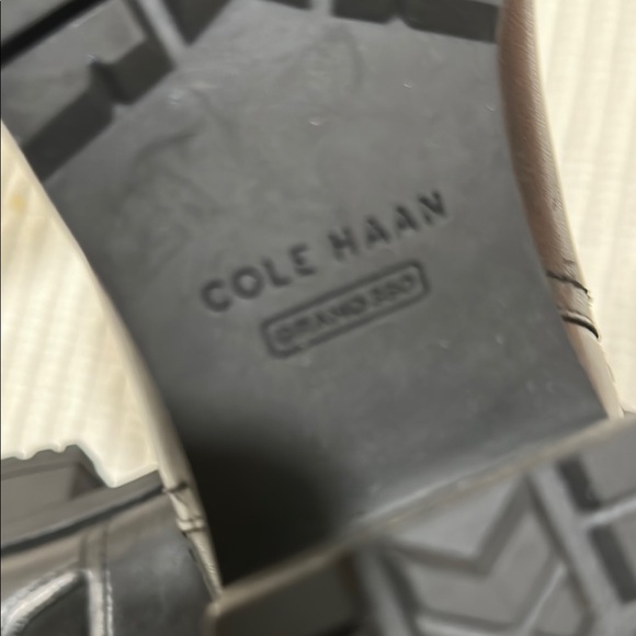 Cole Haan Black Ankle Booties with Chunky Sole - Picture 4 of 6